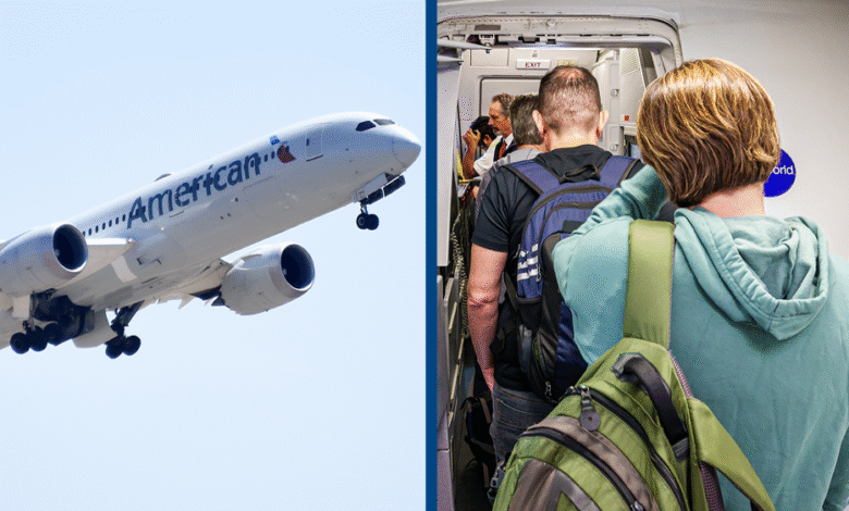 American Airlines Boarding Gate Lice