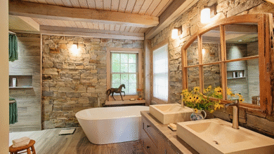 Farmhouse Bathroom Ideas