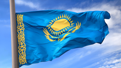 Kazakhstan Flag