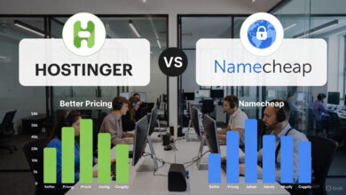 hostinger vs namecheap
