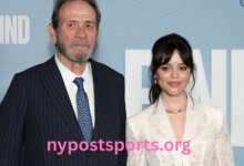 Tommy Lee Jones and Jenna Ortega