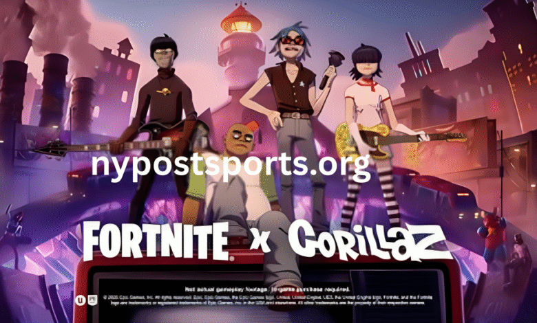 Gorillaz Fortnite