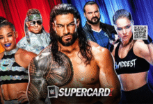 WWE Supercard QR Codes
