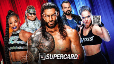 WWE Supercard QR Codes