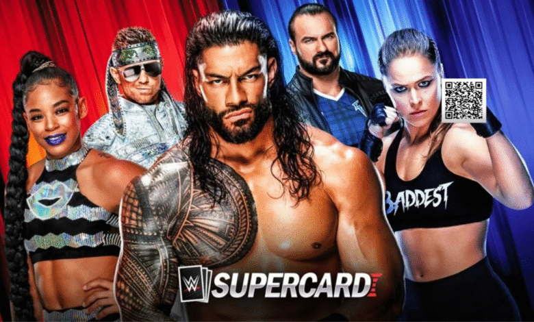 WWE Supercard QR Codes
